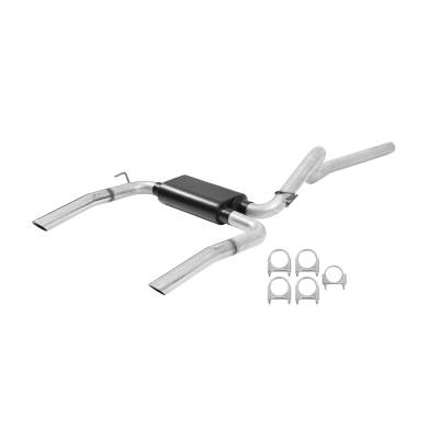 Flowmaster - Flowmaster 17199 American Thunder Cat-Back Exhaust System Aluminized