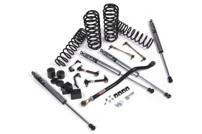 JKS Manufacturing - JKS JSPEC117KFA 2.5" Lift Std Coils FOX 2.0 Adv for 18-26 Jeep Wrangler JL 4DR