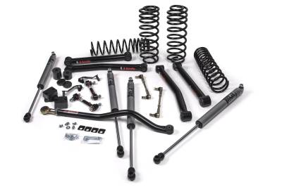 JKS Manufacturing - JKS JSPEC159KFA J-Konnect 3.5" Lift FOX 2.0 Adv for 20-23 Wrangler JL 4DR Diesel