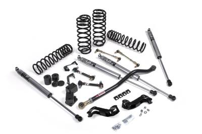 JKS Manufacturing - JKS JSPEC166KFA J-Kontrol 2.5" Lift FOX 2.0 Adv for 20-23 Wrangler JL 4DR Diesel