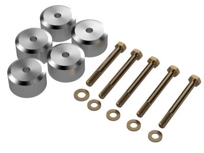 Artec Industries - Artec TJ2025 1.25" Body Mount Spacer Kit for 97-06 Wrangler TJ for p/n TJ2010