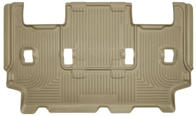 Husky Liners - Husky Liners 14323 Weatherbeater 3rd Row Floor Liners Tan for Ford Expedition