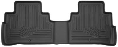 Husky Liners - Husky Liners 19611 Weatherbeater 2nd Row Floor Liners Black for Murano