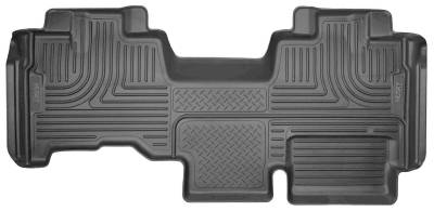 Husky Liners - Husky Liner 19351 Weatherbeater 2nd Row Floor Liners Black for Ford F150