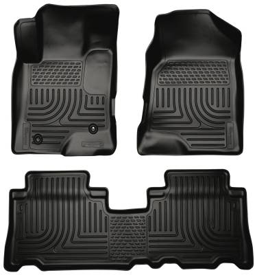 Husky Liners - Husky Liners Weatherbeater Front/Rear Floor Liners Black Chevy Captiva 96321