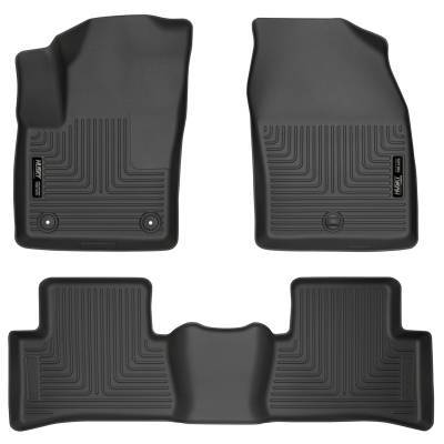 Husky Liners - Husky Liners 95651 Weatherbeater Front/Rear Floor Liners Black for Toyota C-HR