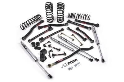 JKS Manufacturing - JKS JSPEC126KFA 2.5" Lift HD Coils FOX 2.0 Adv Flex End for 18-25 JL 4DR