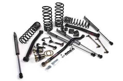 JKS Manufacturing - JKS JSPEC130KFA J-Lander 3.5" Lift FOX 2.0 Adv for 18-26 Jeep Wrangler JL 4DR