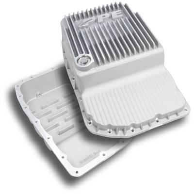 Pacific Performance Engineering - PPE 128051600 Heavy-Duty Cast Aluminum Transmission Pan Raw 6L80 for 07-20 GM