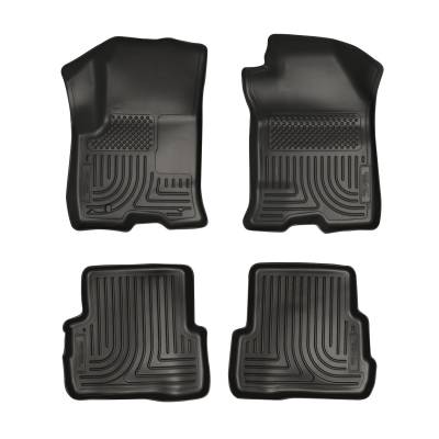 Husky Liners - Husky Liners Weatherbeater Front/Rear Floor Liners Black Ford Focus 98311