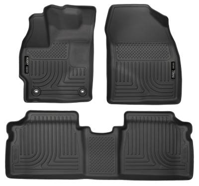 Husky Liners - Husky Liners Weatherbeater Front/Rear Floor Liners Black for Toyota Prius 99511