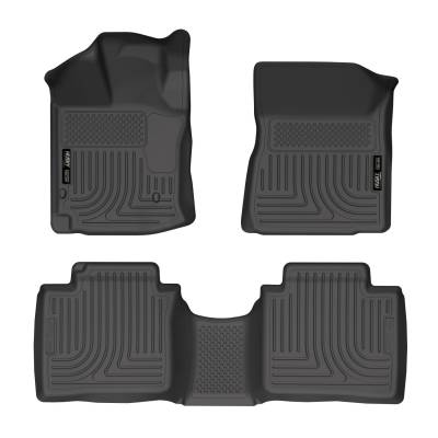 Husky Liners - Husky Liners 99541 Weatherbeater Front/Rear Floor Liners Black for Toyota Venza