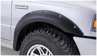 Bushwacker - Bushwacker Pocket Style Front Fender Flares Black Ford Ranger 21037-02