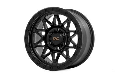 Rough Country Suspension Systems - Rough Country 78180912B 78 Series Wheel 18x9 6x5.5 0mm Satin Black