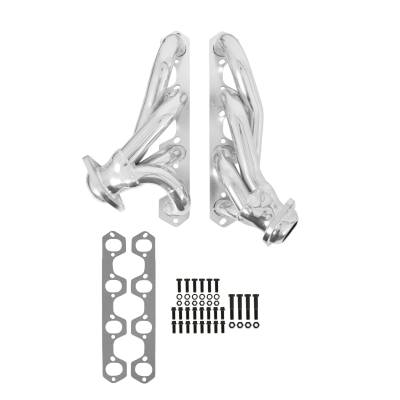 FlowTech - Flowtech 91627-1FLT Shorty Smog Headers Ceramic 50 States Emissions Legal