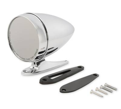 Scott Drake - Scott Drake C5RZ-17696-AL Door Mirror for 65-68 Ford Mustang