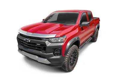Auto Ventshade AVS - Auto VentShade 622213 Aeroskin Hood Protector Chrome for 2023-25 Chevy Colorado