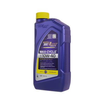 Royal Purple - Royal Purple 01315 Max Cycle High Performance 10W-40 Synth. Oil 1 Quart Bottle