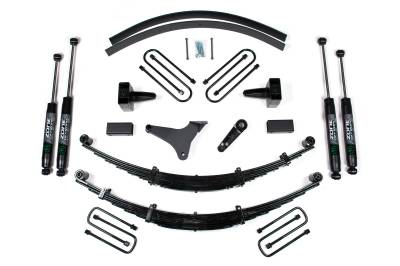 Zone Offroad - Zone Offroad ZONF44N 6" Suspension Lift Kit Zone Shocks for F250/F350 SD 4WD