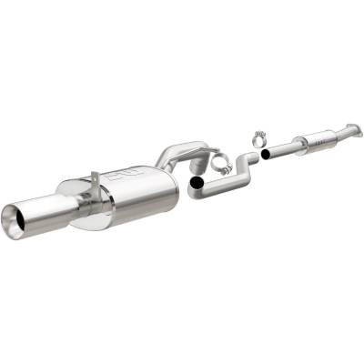 MagnaFlow Exhaust Products - MagnaFlow 15805 Street Series Stainless Cat-Back System for 2002-03 Lancer