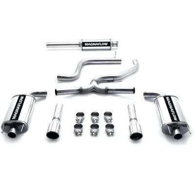 MagnaFlow Exhaust Products - MagnaFlow 16727 Street Series Stainless Cat-Back System for 06-07 Monte Carlo