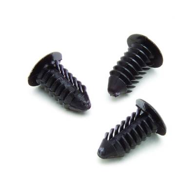 AutoMeter - AutoMeter 3281 Ratchet Fasteners 10Pc Black for Gauge Pod/Pillar Installation