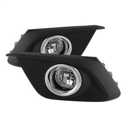 Spyder Auto - Spyder Auto 5077776 Halogen Black/Clear Fog Lights for 14-16 Mazda 3