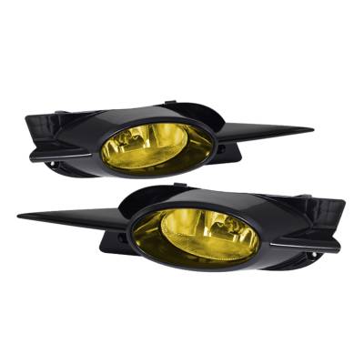 Spyder Auto - Spyder Auto 5038340 Fog Lights Black/Yellow w/Switch