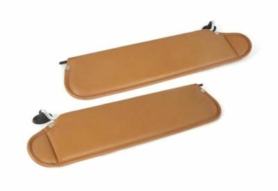 Rugged Ridge - Rugged Ridge 13313.37 Windshield Sunvisor Set Camel Tan for Jeep Wrangler TJ