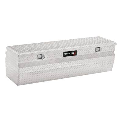 TrailFX - TrailFX 150481 Chest Tool Box 47x19.88x17.13" Polished Aluminum 9.6 Cu Ft