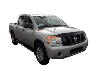 Auto Ventshade AVS - Auto VentShade 322048 Aeroskin Smoke Hood Protector for 04-15 Armada TITAN