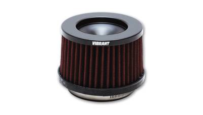Vibrant Performance - Vibrant 10931 Classic Performance Air Filter 4" Inlet ID 3-5/8" Filter Height