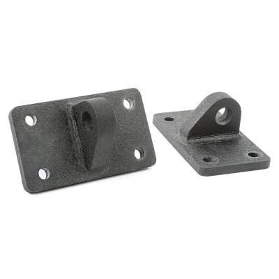 Rugged Ridge - Rugged Ridge XHD Bumper D-Ring Mount Tabs Black for Wrangler 11540.27