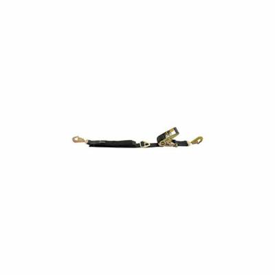 Allstar Performance - Allstar Perf. ALL10196 Ratcheting Tie Down Strap w/Built-in Axle Strap 2" x 8'