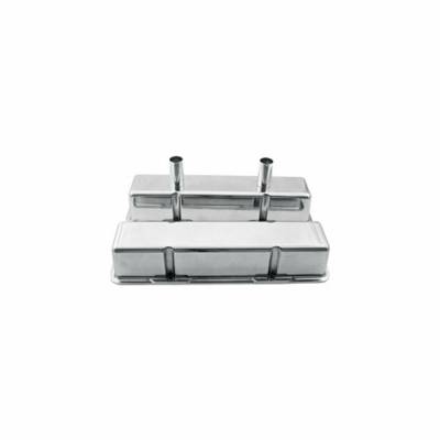 Allstar Performance - Allstar Performance ALL26139 Valve Covers Aluminum 1-3/8" Tubes