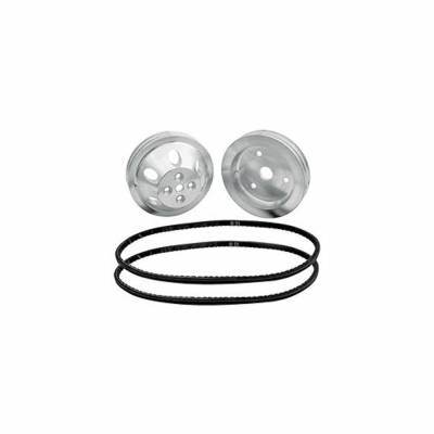 Allstar Performance - Allstar Performance ALL31083 SBC 11 Pulley Kit for Use w/o Power Steering