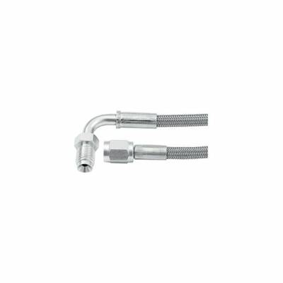 Allstar Performance - Allstar Performance ALL46332-36 36" #3 Braided Line -3 Straight/3/8"-24 90-DEG