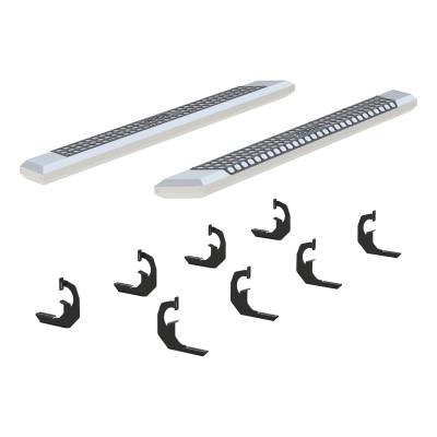 ARIES - ARIES 2555002 AdvantEDGE Side Bars w/Mounting Brackets for Chevrolet/GMC