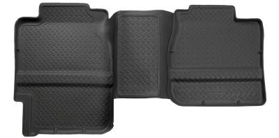 Husky Liners - Husky Liner Classic Series 2nd Row Floor Liners Black GM C/K Truck/SUV 61101