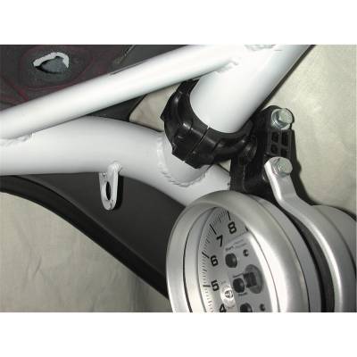 AutoMeter - AutoMeter 48005 Roll Pod for 1.625" Roll Cage Pedestal Tachometer Black 5"