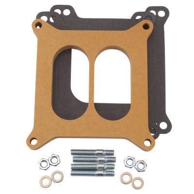 Edelbrock - Edelbrock 8725 Carburetor Spacer #8725 Divided Center 1/2" Thick
