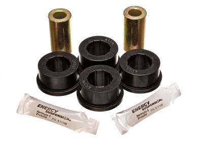 Energy Suspension - Energy Suspension 4.7129G Track Bar Bushing Set Rear Polyurethane Black