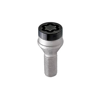McGard - McGard 27305 Chrome/Black Bolt Style Cone Seat Wheel Lock Set M14 x 1.5