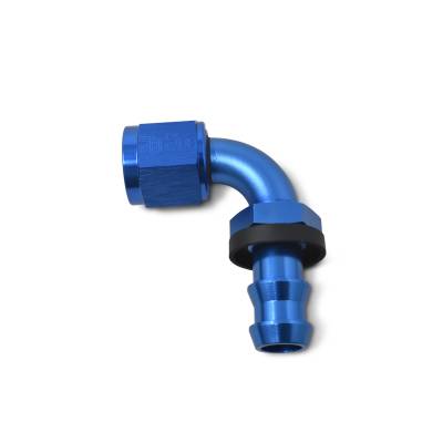 Russell - Russell 624160 Twist-Lok Hose End 90-DEG End Blue -06AN