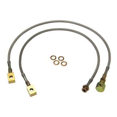 Skyjacker - Skyjacker FBL36 SS 4-6" Lift Front Brake Line Pair for 91-94 Mazda Navajo