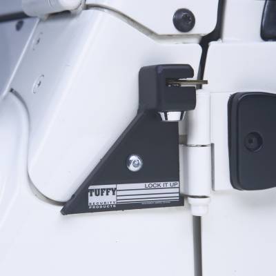 Tuffy Security Products - Tuffy Security Products 043-01 Security Door Locker for 97-06 Jeep Wrangler TJ