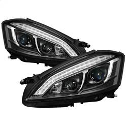 Spyder Auto - Spyder Auto 5083890 DRL LED Projector Headlights for 07-09 S450 S550 S600
