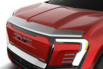 Auto Ventshade AVS - Auto VentShade 622228 Aeroskin Chrome Hood Protector for 24-25 GMC Sierra EV