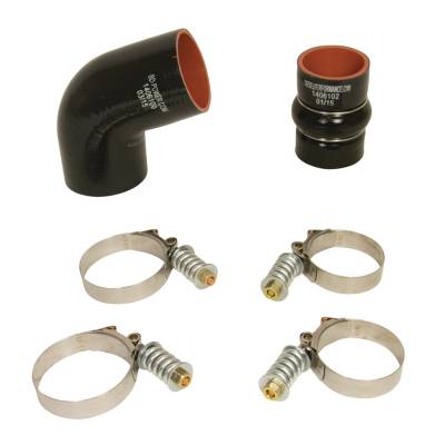 BD Diesel - BD Diesel 1046277 Intercooler Hose & Clamp DS Kit for 06-10 Chevy Duramax