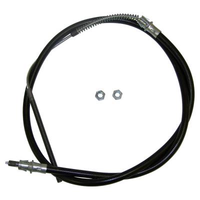 Crown Automotive Jeep Replacement - Crown Automotive 52003181 Parking Brake Cable for Jeep Wrangler YJ
